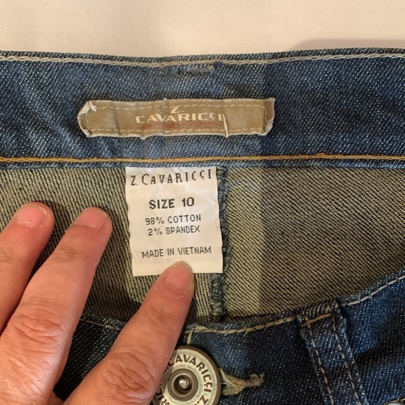 Gently Loved Z Cavaricci Authentic Vintage Bell Bottom Jeans - Picture 5 of 9